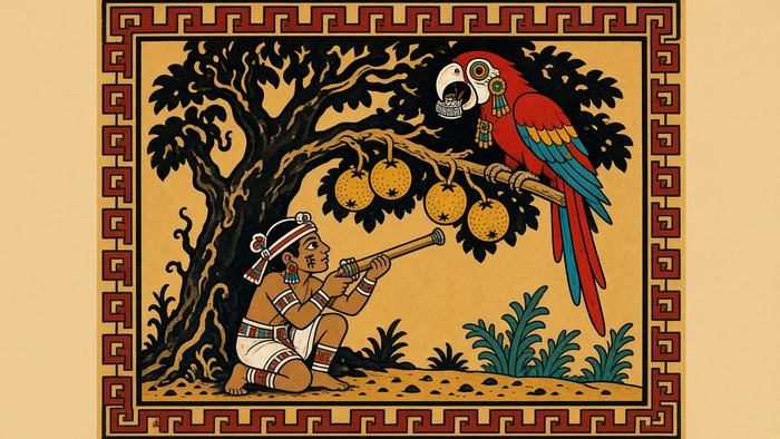 Lámina: Siete Guacamaya